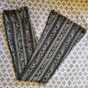 Stretchy Flare Yoga Hippie Pants